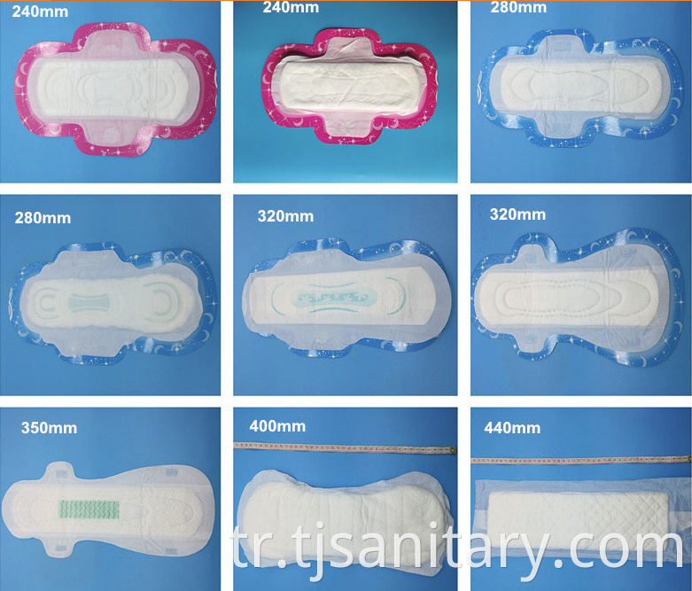 nonwoven sanitary pad